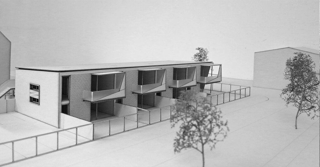 Wohnbau Radetzkystraße Model